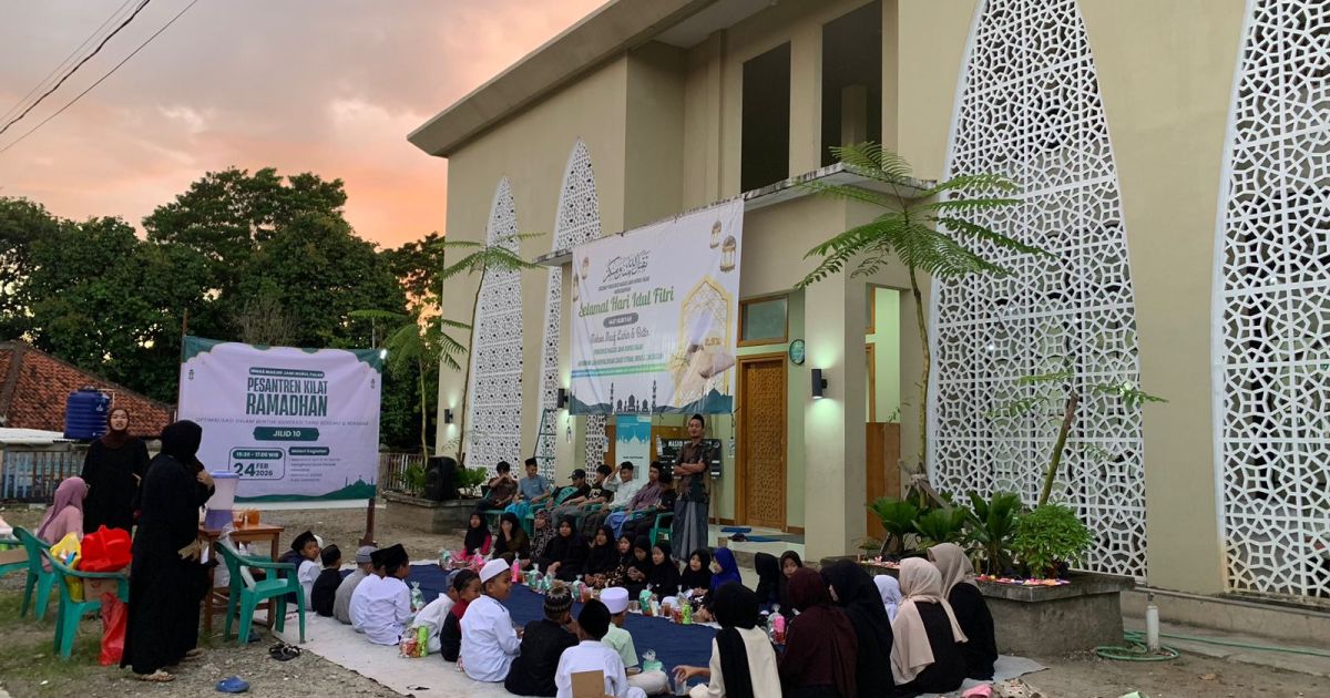 Penutupan Pesantren Kilat Jilid X di Masjid Jami Nurul Falah Berlangsung khidmat.