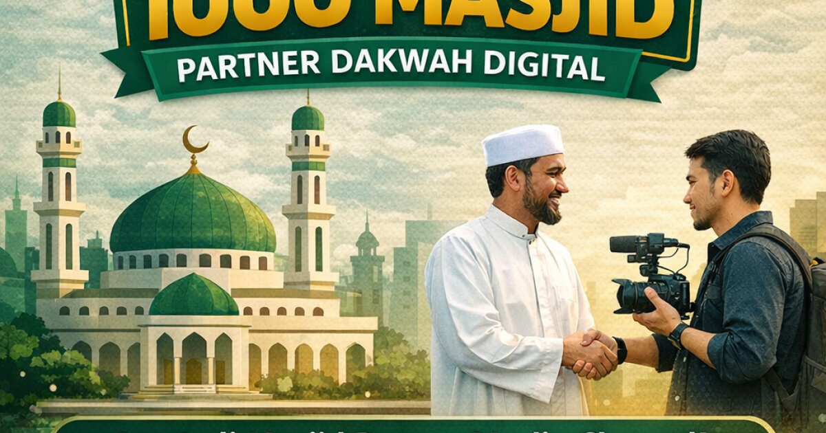 Ayo Jadi Masjid Partner Dakwah Digital
